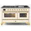 Majestic II 60" 5.02 cu. ft. Freestanding Dual Fuel Range with Griddle-48279843-48279823