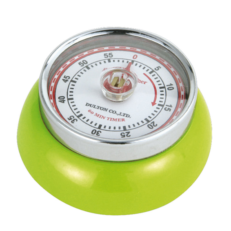 Zassenhaus Retro Kitchen Timer, Kiwi