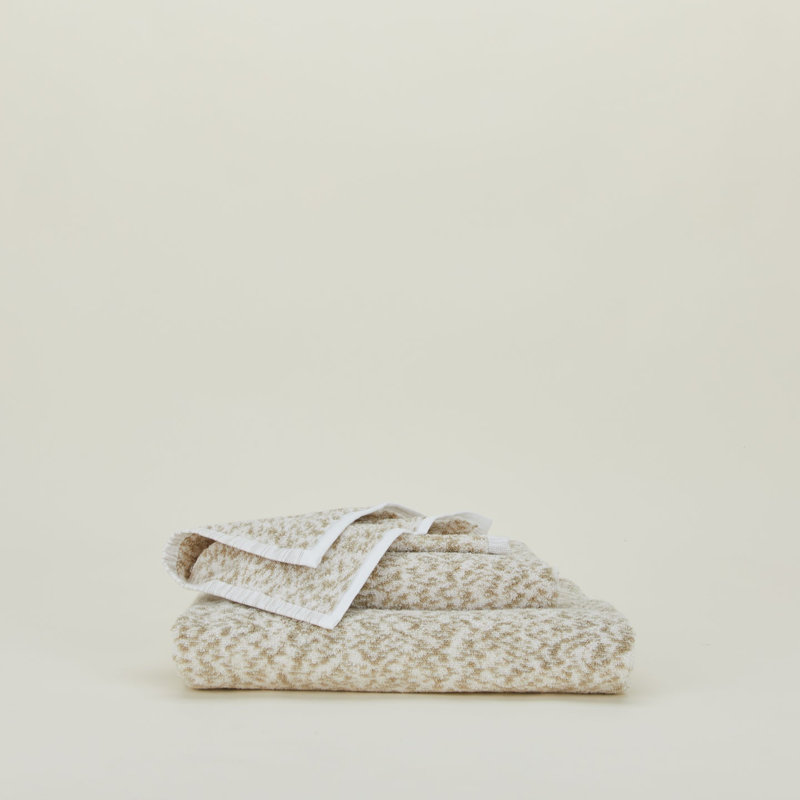  Cotton, Ivory/Flax, Bath Towel - 1 Pack
