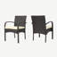 Ensemble de 2 chaises d'extérieur en osier-1103986177-1103986179