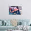 Sunbathe in Disco People and Portraits Framed Acrylic Art by Oliver Gal-1019504482-1019504487