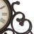Adelaide Mantel Clock With Wrought-Iron Frame, Antique Finish, Quartz Movement, And Westminster Chime