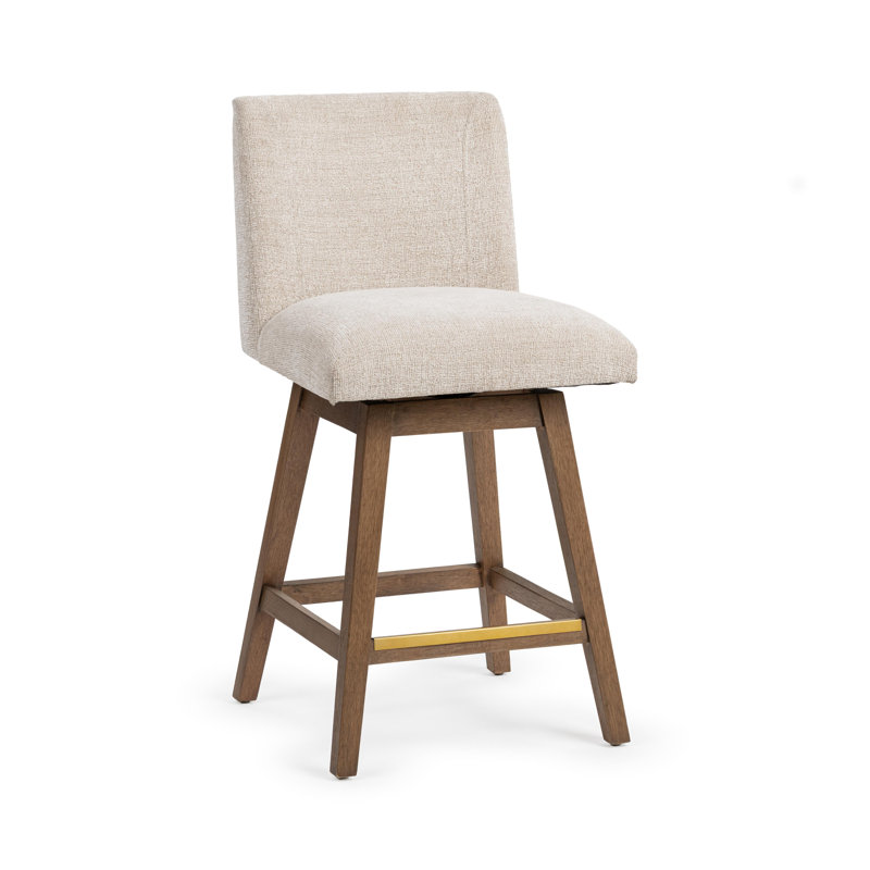 Ava Upholstered Swivel Counter Chair