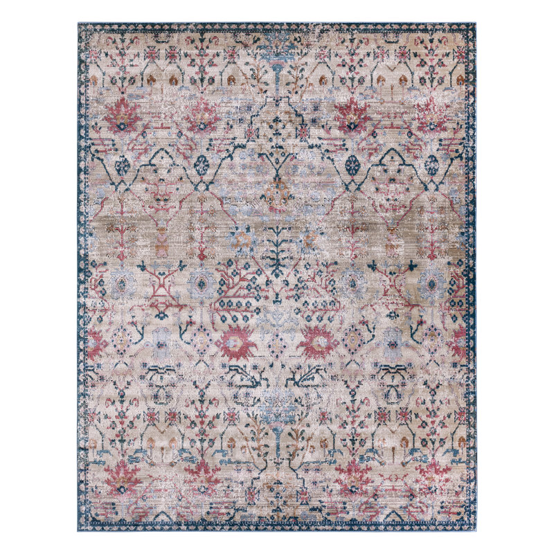 Tapis d'intérieur Forand, Rectangle 4 pi x 5 pi 7 po