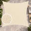 Toile d'ombrage carrée imperméable avec quincaillerie Colourtree-90742633-84546094
