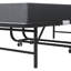 Lit pliant de 75 po avec tête de lit réglable et mousse à mémoire de forme de 5 po, lit d'appoint escamotable peu encombrant pour les personnes de grande taille, lit simple sur roulettes portatif, assemblage facile-1504104734