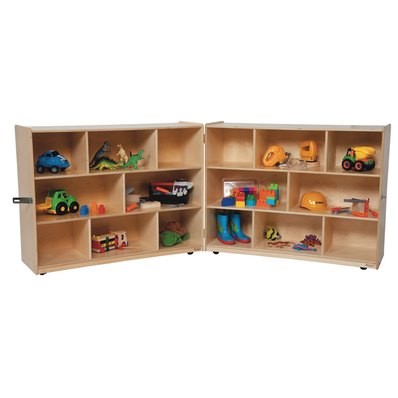 Rangement pliable X-Deep H 38 po, Naturel, H 43,63 po x l 96 po x P 15 po