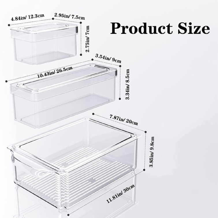 Cheria 7 Container Food Storage Set Prep & Savour