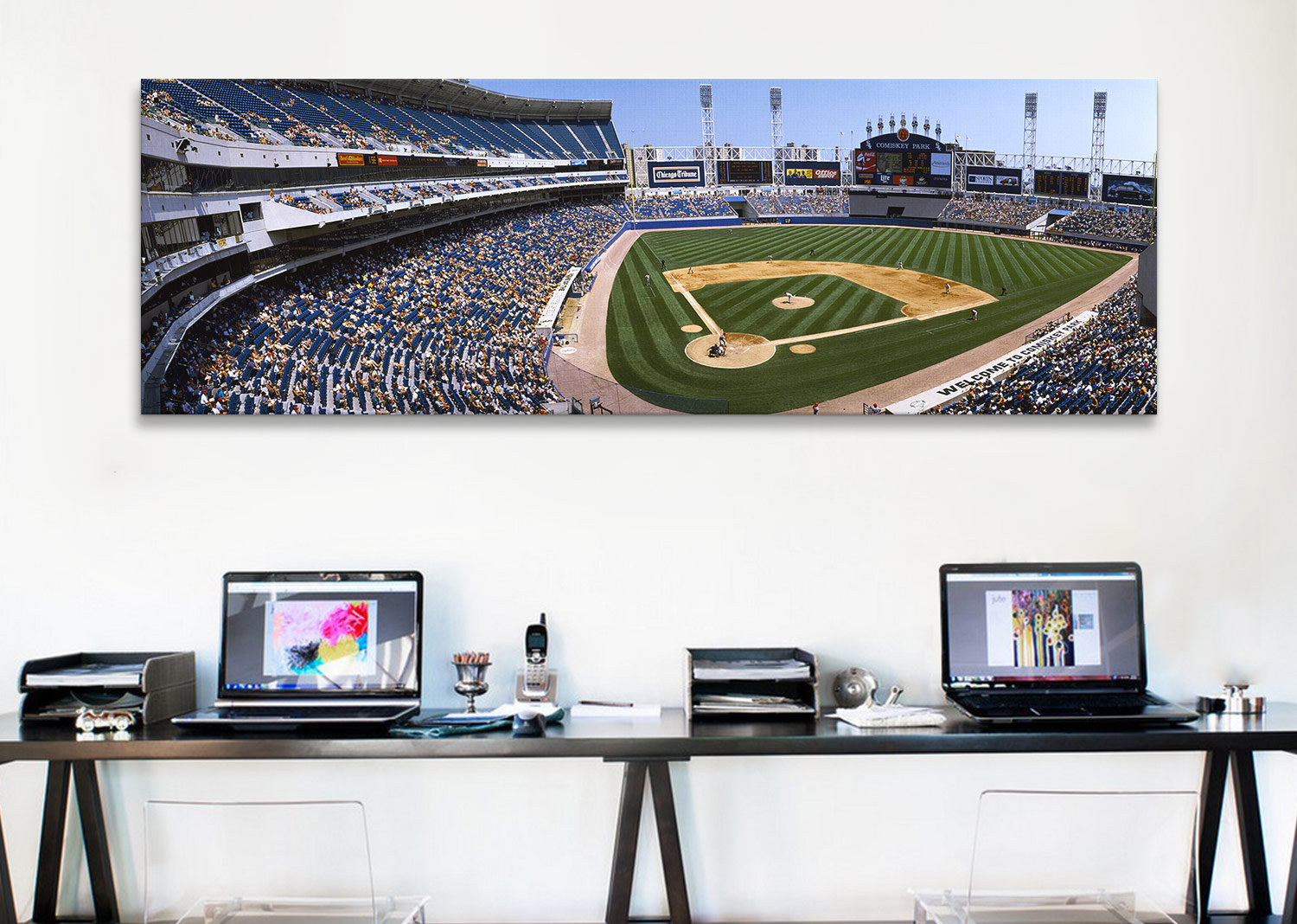 New Comiskey Park, Chicago, White Sox by Panoramic Images