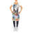 No Pattern Bib Apron
