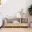 Wood Free Standing Magazine Rack-1895819731