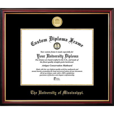 University of Mississippi Rebels Petite Diploma Frame