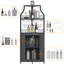 Cabinet/Enclosed Storage Wine Bottle Rack-1926188530