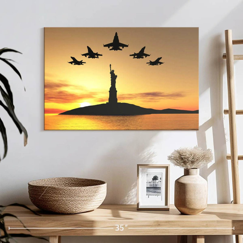 Mait NYC Air Force, 16" H x 24" W