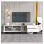 Meuble télé pour téléviseur de 80 po avec double espace de rangement et console multimédia-973700628