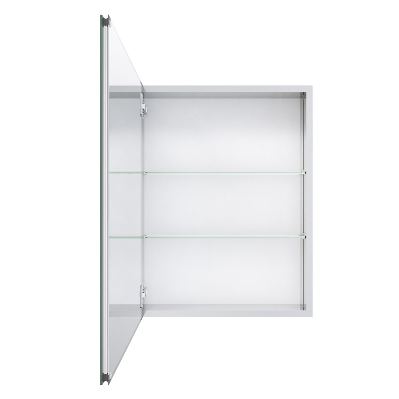 One Door Aluminum Medicine Cabinet