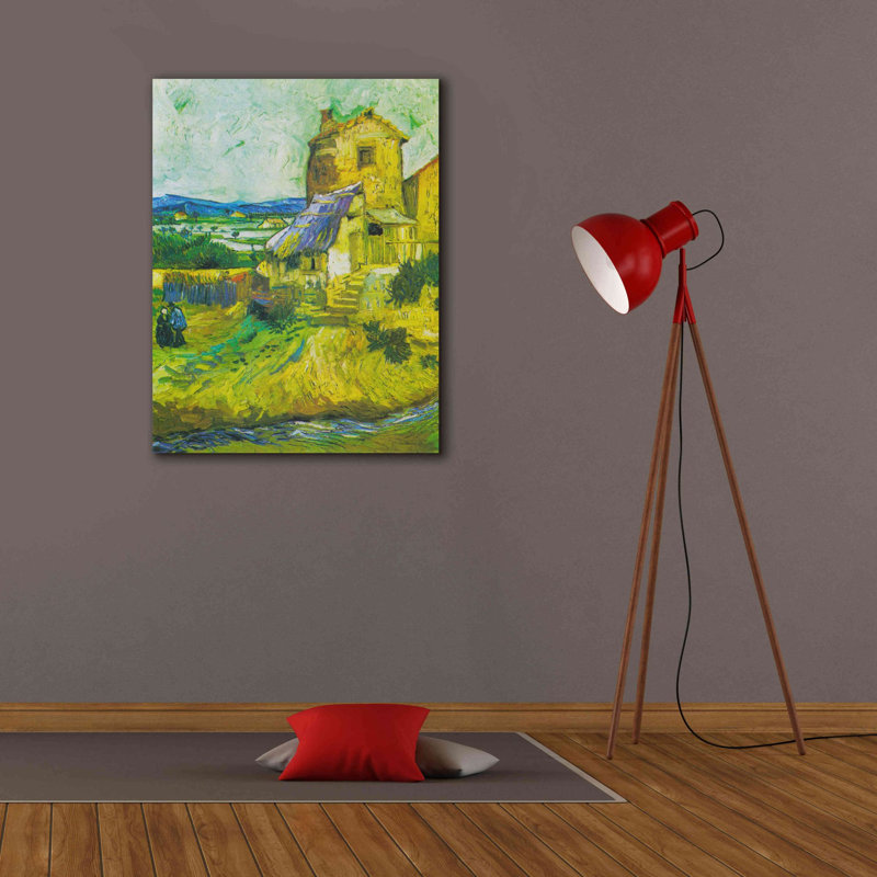 «The Old Mill On Canvas» par MASTERS, reproduction, H 34 po x l 26 po x P 1,5 po