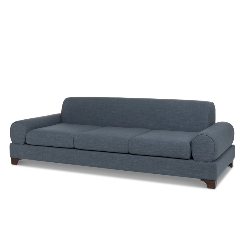 Frenchy French Sofa, Heathered Navy