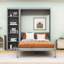 Lit escamotable en bois avec tablettes multifonctionnelles-987222061-987222056