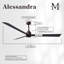 Ventilateur de plafond Alessandra 72-9636485-63956939
