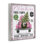 Art de la giclée encadrée de la ferme de l'arbre de Noël rose par Creatif Belle