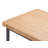 32 In. Bamboo And Metal Kitchen Cart W/ Wheels-1990703157