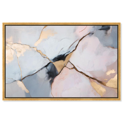 Art mural sur toile Gilded Veins par Art Remedy