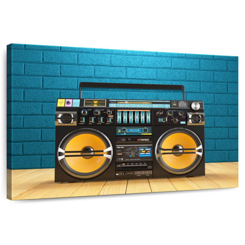 Abarca Boombox Player, 16" H x 24" W