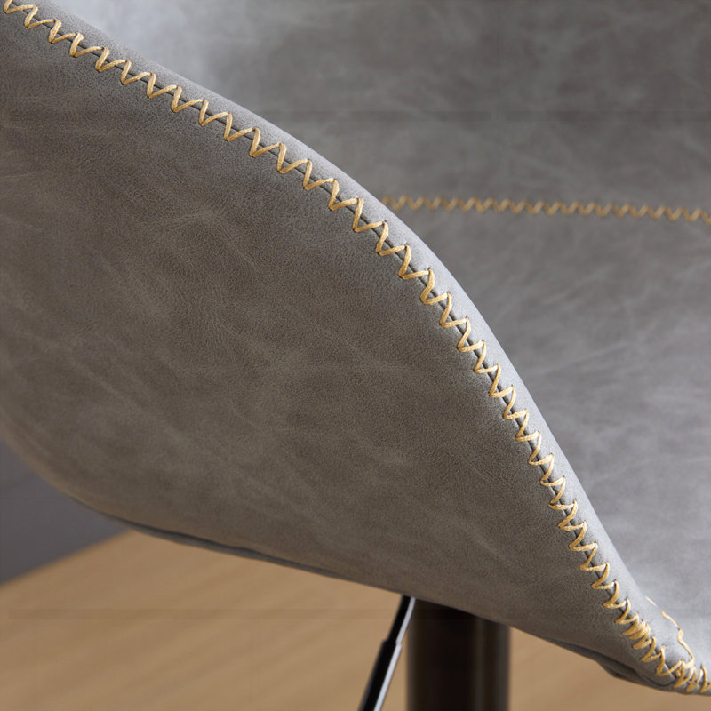 Tabouret de bar Mid-Century, Gris