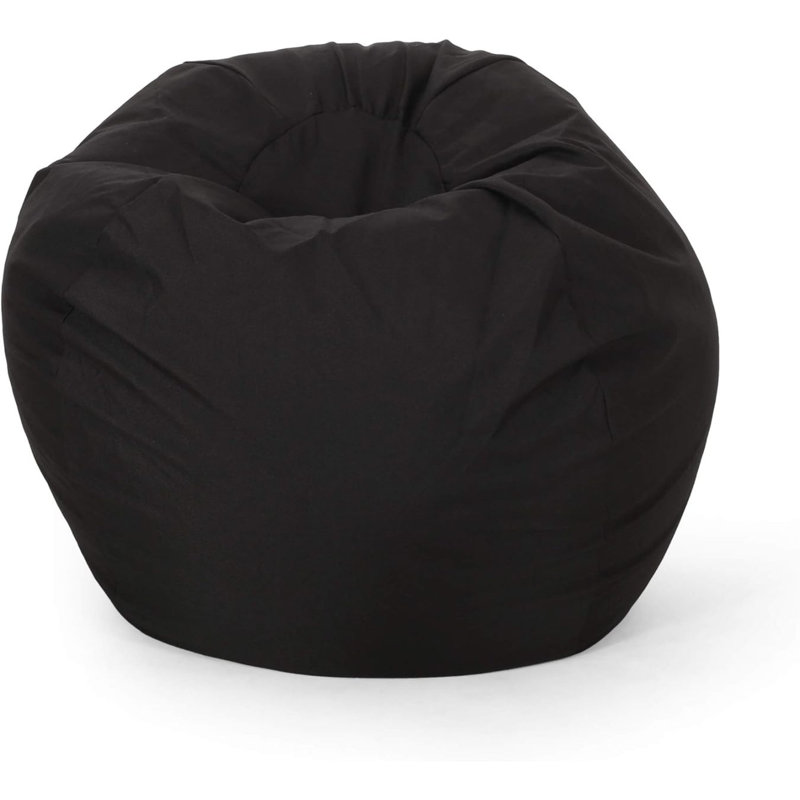 Bean Bag Chair For Lounge, Black