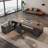 Tan+Black Rectangular Solid Wood+Iron desks-108218838-108218840