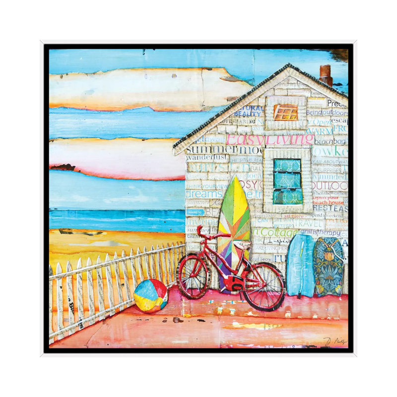 «Ain pas It Fun» par Danny Phillips - impression d'art graphique, Pas de tapis, H 26 po x l 26 po x P 1,5 po