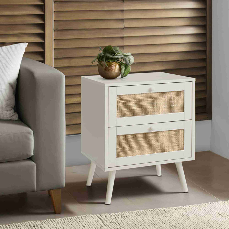 Table d'appoint moderne, Blanc