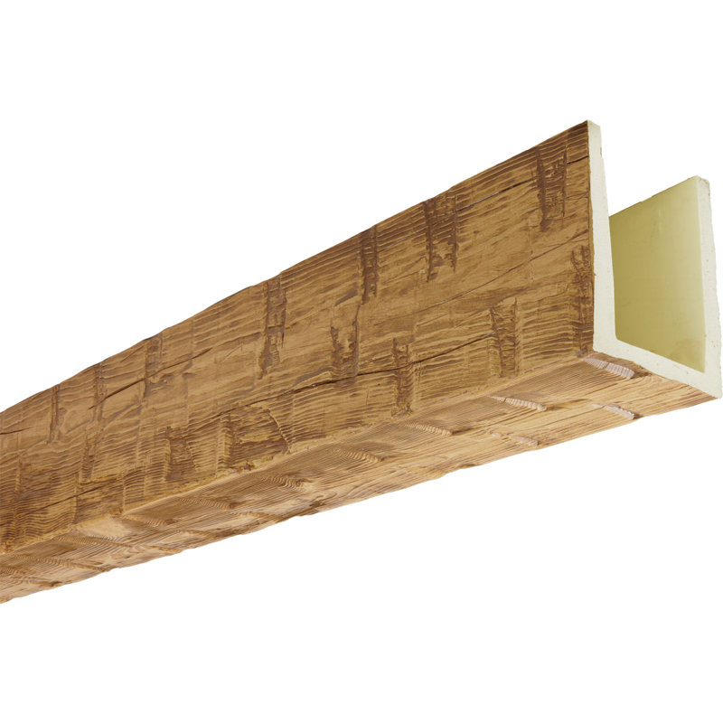 Poutre à 3 côtés Heritage Timber, H 11,5 po x l 9,5 po x P 120 po, Caramel chaud
