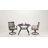 Alyah 6 - Person Patio Dining Set with Rectangular Table , Cushions Included