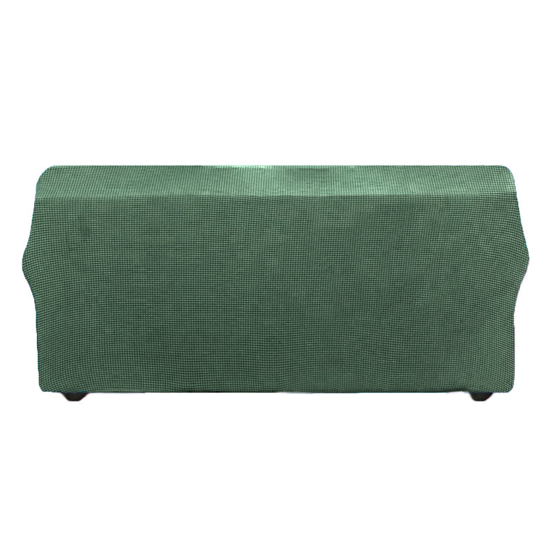 Ensemble de housse pour canapé et causeuse 2 pièces, Mélange de polyester menthe
