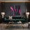 «Neo Expressionism 67», art mural sur toile noire