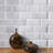Guro 3" x 6" Glass Stone Look Subway Wall Tile