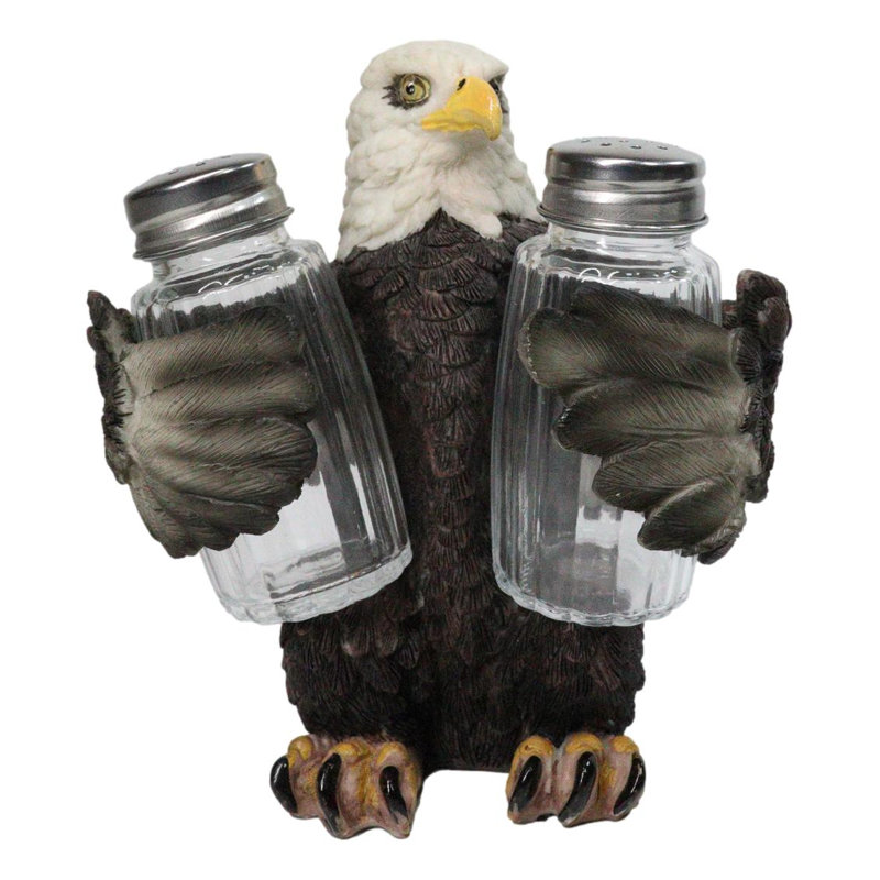Porte-salière et poivrière American Eagle