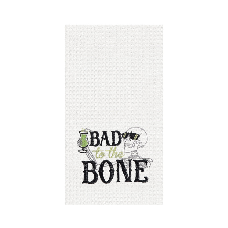 Serviette squelette Bad To The Bone