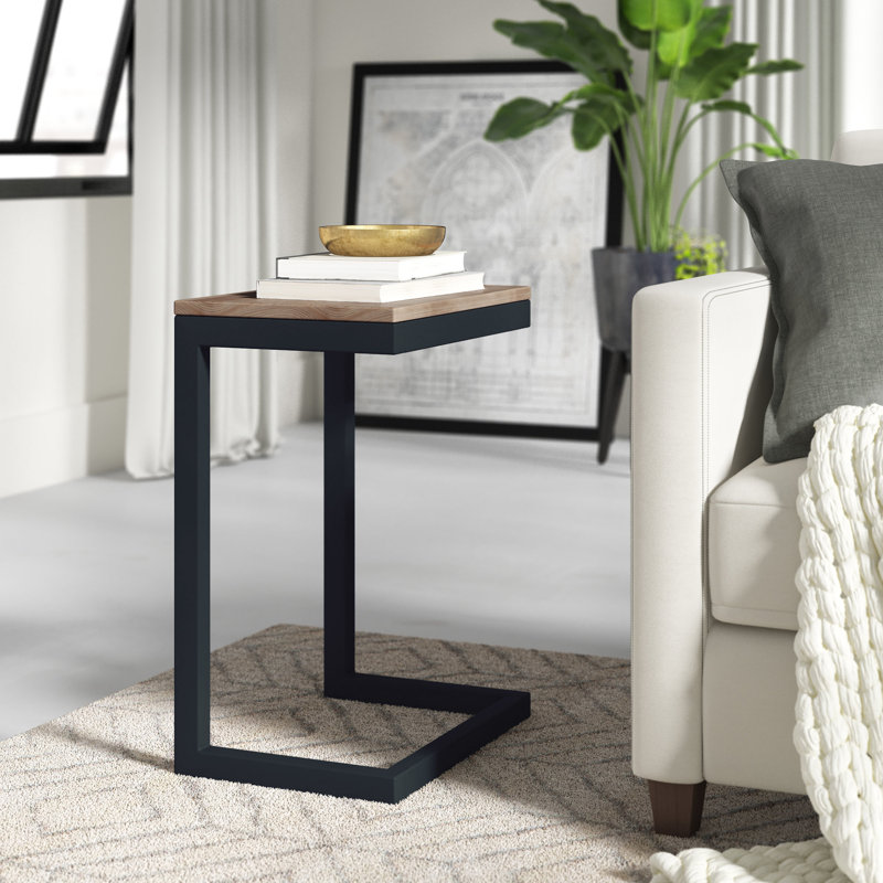 Kendly End Table, 19" H x 12.75" W x 10.25" D, Natural