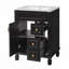 Meuble-lavabo avec lavabo en céramique, armoire avec 2 tiroirs et tablette réglable-551745375