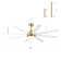 Jamii-Leigh 65/72/84 inch Large Indoor/Covered Outdoor Modern Ceiling Fan with Led Lights and Remote, 6-Speed, Reversible Quiet DC Motor, Timer, 8-ABS-Blade