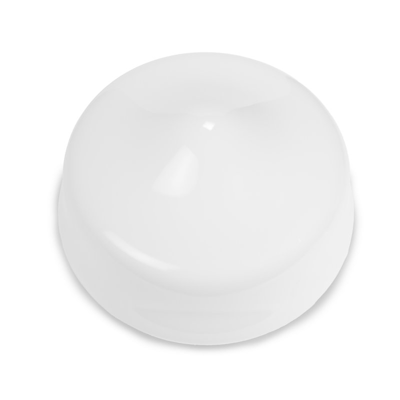 Globe de verre de remplacement pour ventilateur de plafond 6,25 pouces, collection Millbridge, blanc