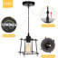 Luminaire suspendu géométrique simple à 1 lumière
