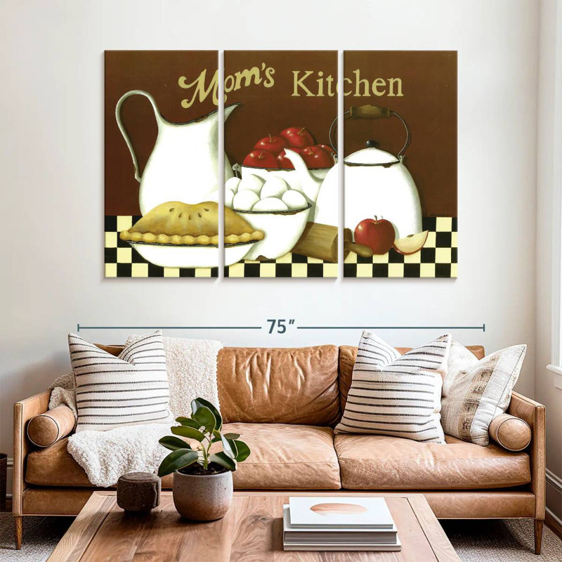 Plaque murale Kema Mom's Kitchen, H 20 po x l 33 po