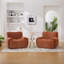 Fauteuil d'appoint surdimensionné avec tissu chenille-493447598-493447599