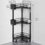 Metal Freestanding Bathroom Shelves