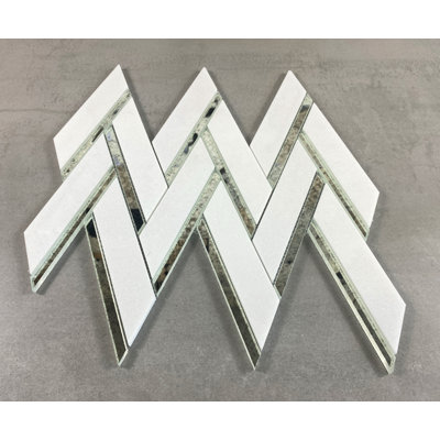 Carreaux de mosaïque à chevrons / chevrons