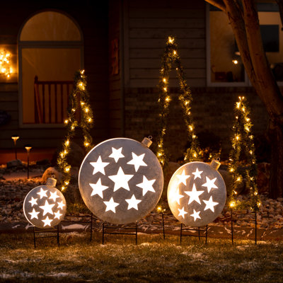 Maison De Noel Metal Christmas Decoration